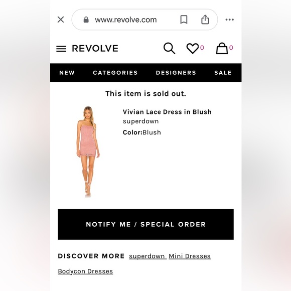 NEW Revolve Corset Bustier Boning Superdown “Vivian” Sleeveless Lace Dress Small - Picture 11 of 11